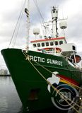 Greenepece Artic Sunrise