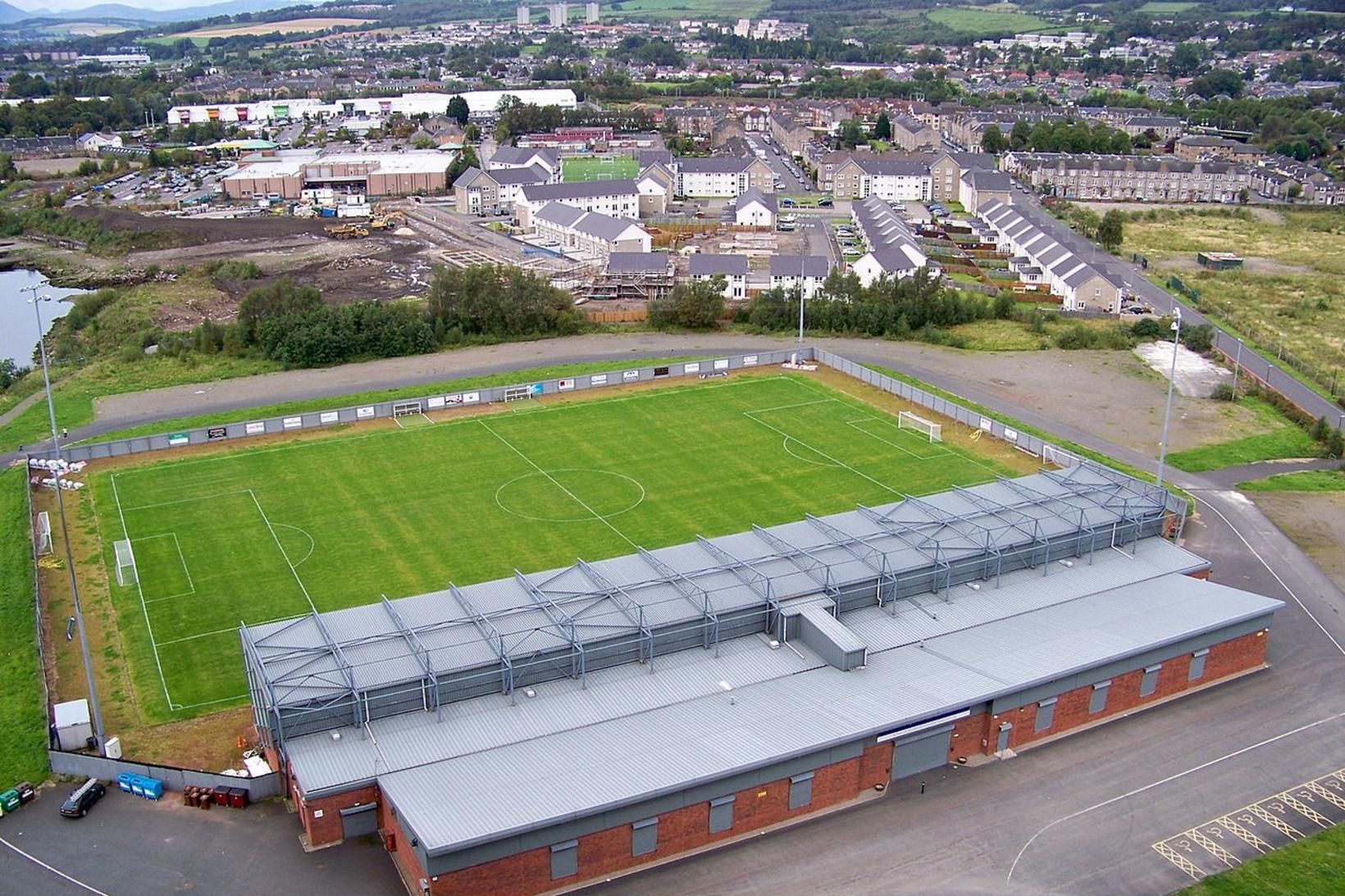 Strathclyde Homes-völlurinn í Dumbarton.