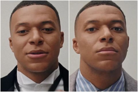 Kylian Mbappé er hinn glæsilegasti sem andlit franska tískuhússins Dior.