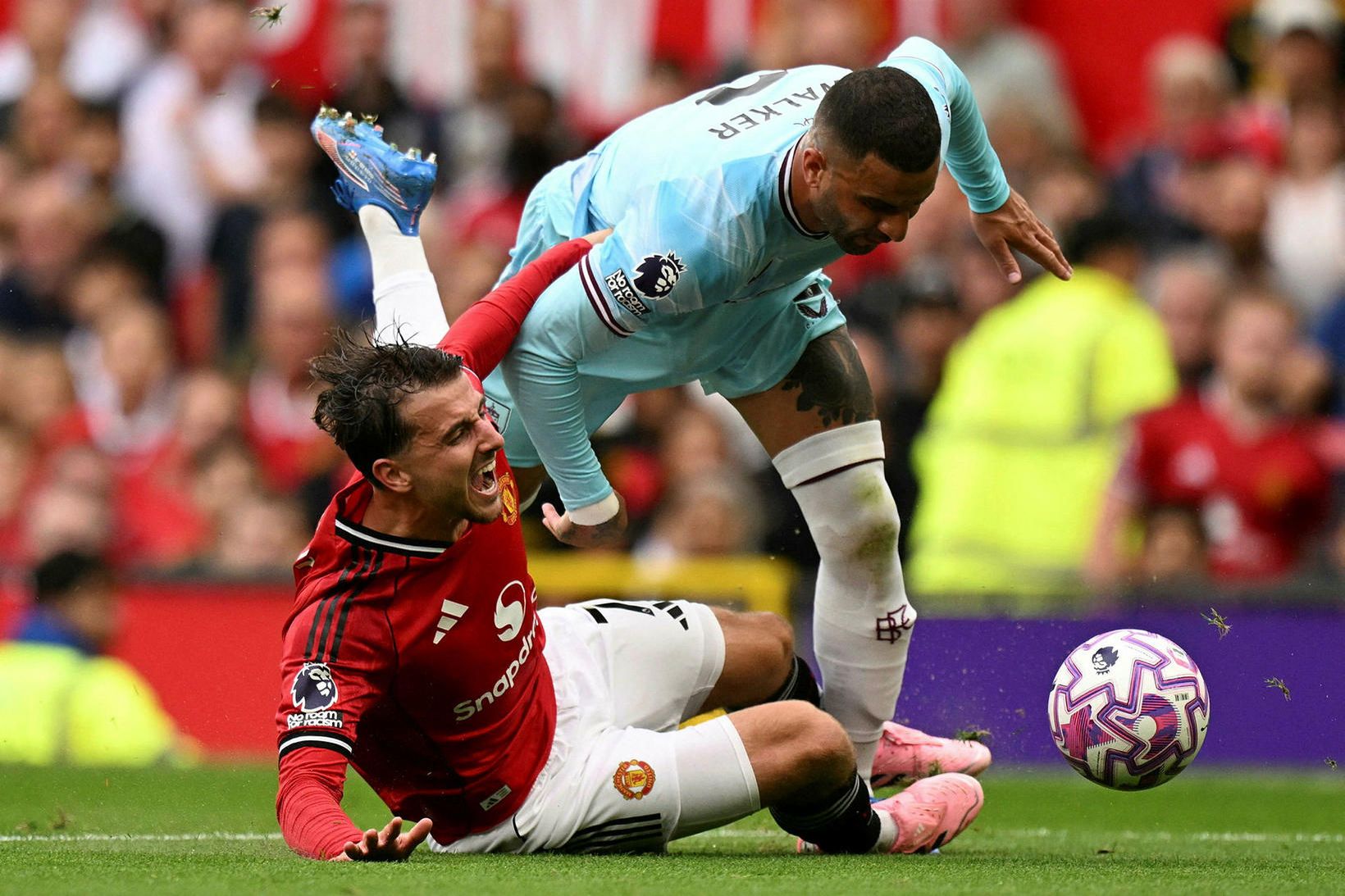 Man. Utd - Burnley, staðan er 1:0