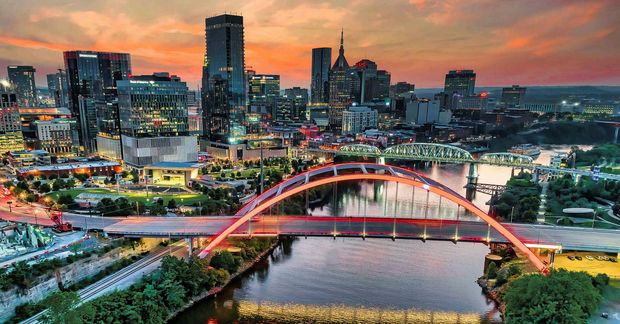 Nashville í Tennessee í Bandaríkjunum er spennandi valkostur.