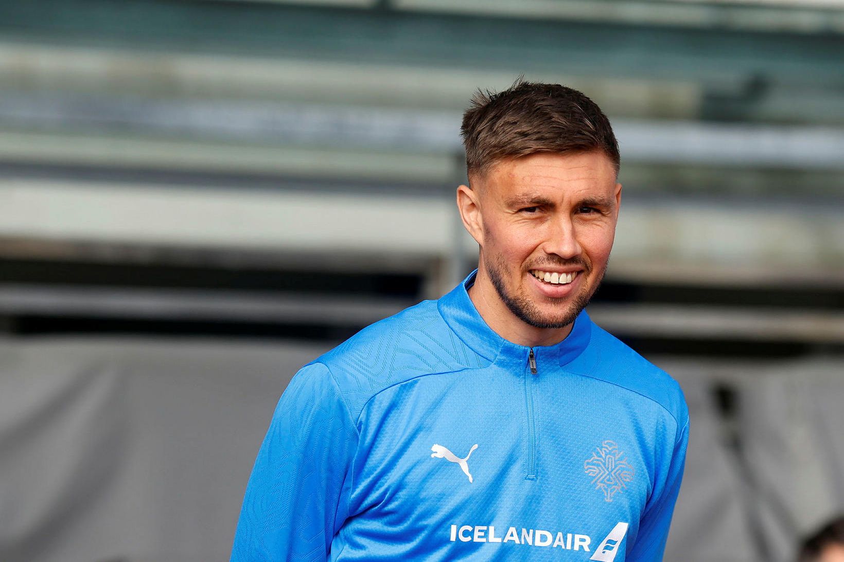 Daníel Leó Grétarsson hefur leikið afar vel með Sönderjyske á …