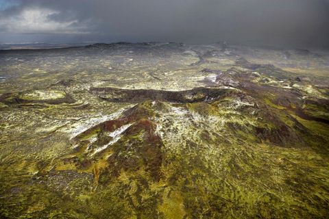 Horft yfir Brennisteinsfjöll.