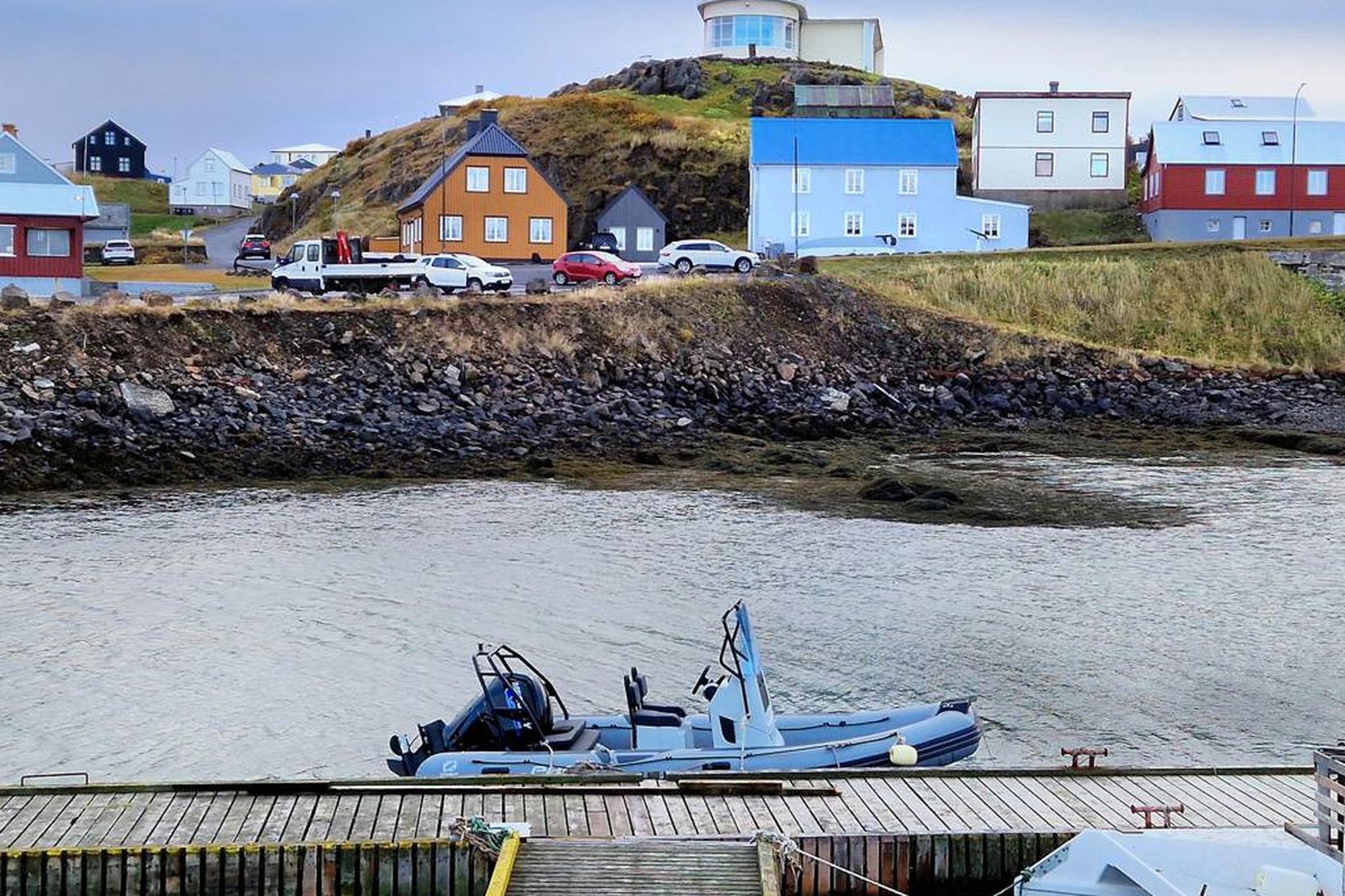 Hiti mældist mest 11,7 stig í Stykkishólmi á laugardag.