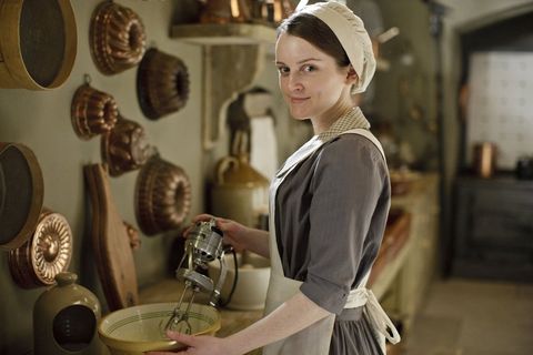 Sophie McShera as Daisy in Downton Abbey.