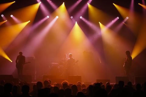 Endless fuzz: British cult band Loop on the Atlantic Studio stage.