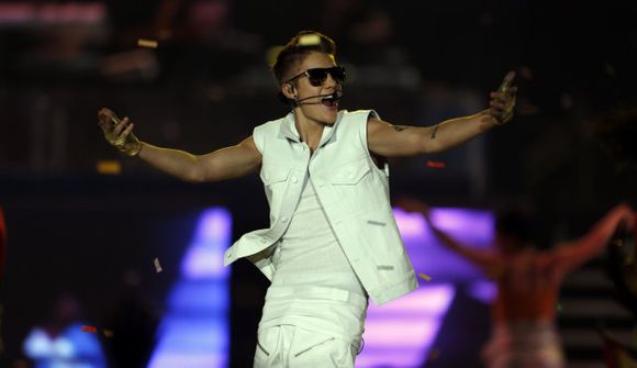Reyndi að komast í tæri við Bieber