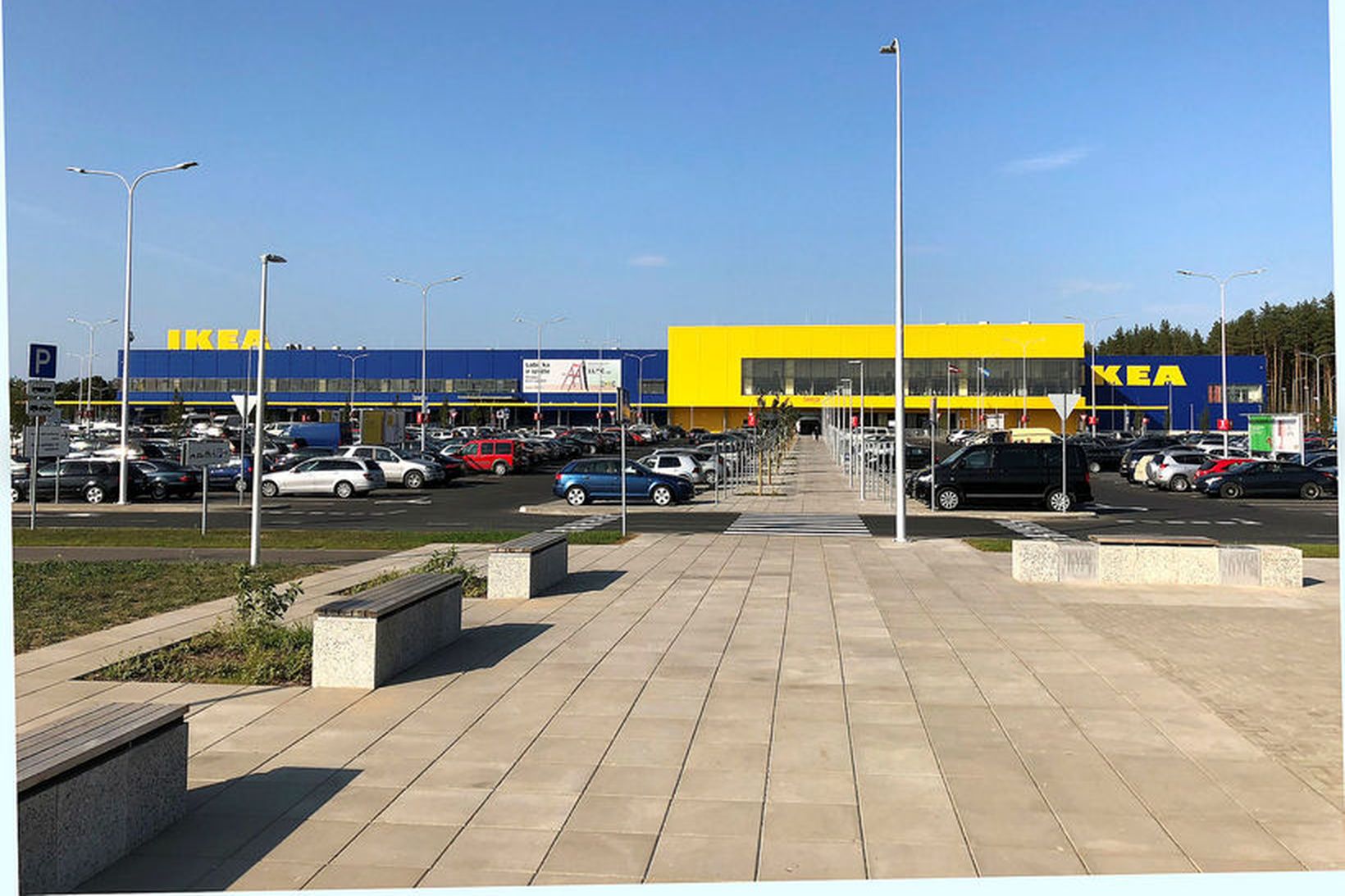 Verslunin í Riga er 70% stærri en IKEA í Kauptúni …