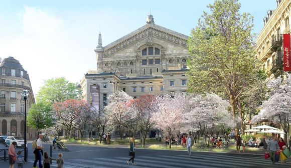 Skógur í miðborg Parísar