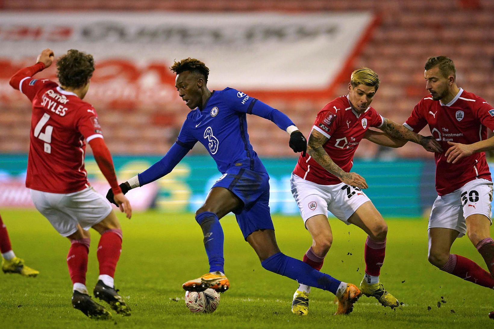 Tammy Abraham skoraði sigurmarkið.