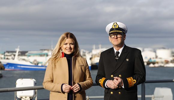 Áslaug tilkynnti kaup á varðskipinu Freyju