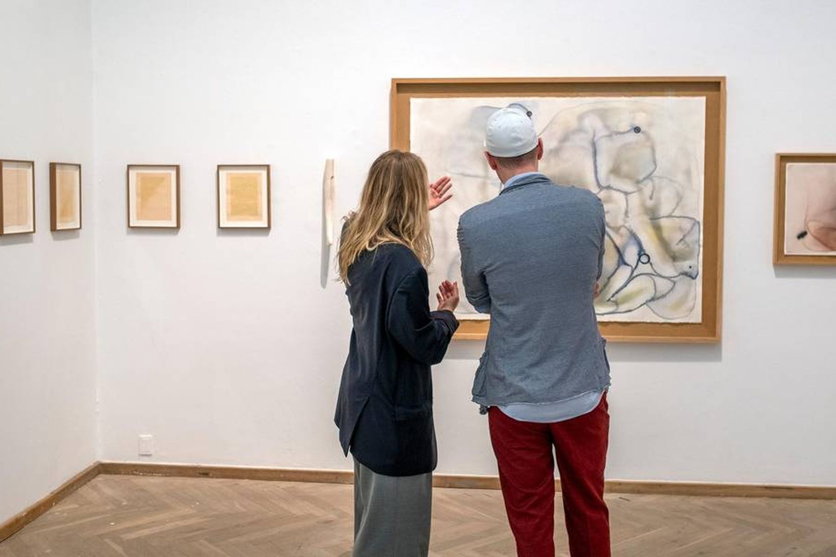 Rífandi gangur með íslensk listaverk