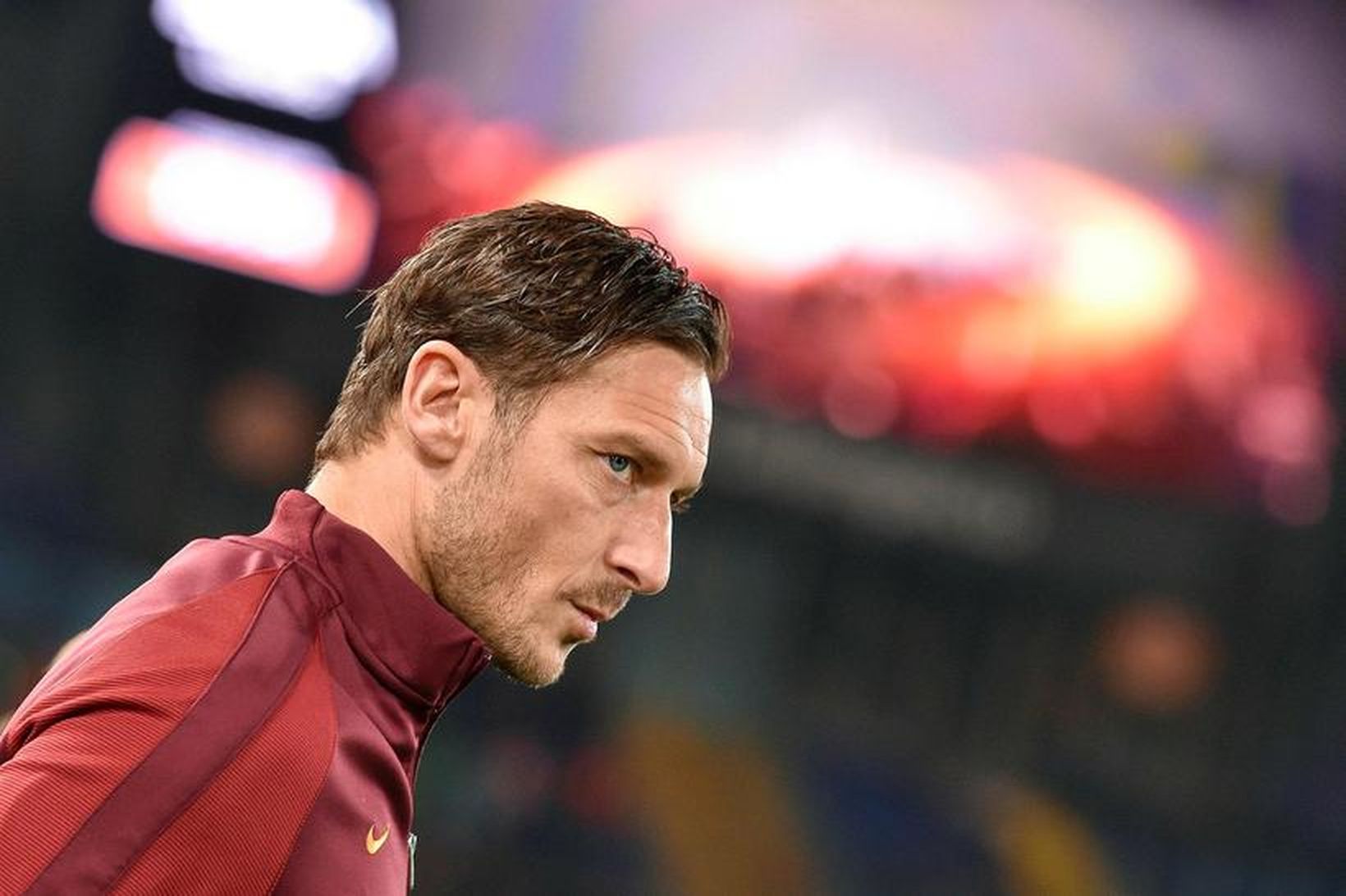 Francesco Totti leikur sinn síðasta leik fyrir Roma í dag.