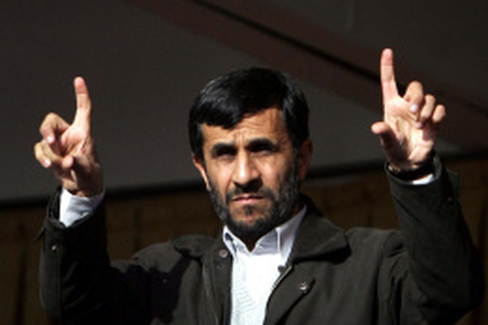 Mahmoud Ahmadinejad Íransforseti.
