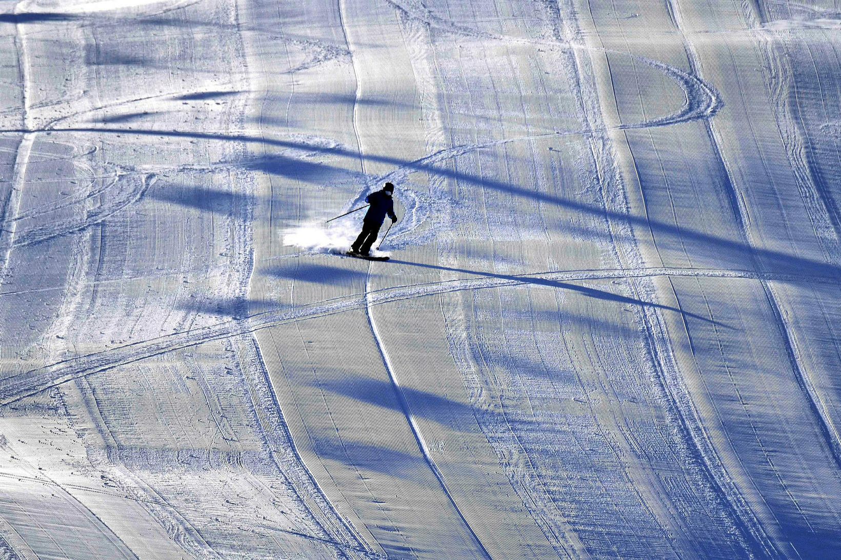 Frá Seefeld skíðasvæðinu í Tíról.