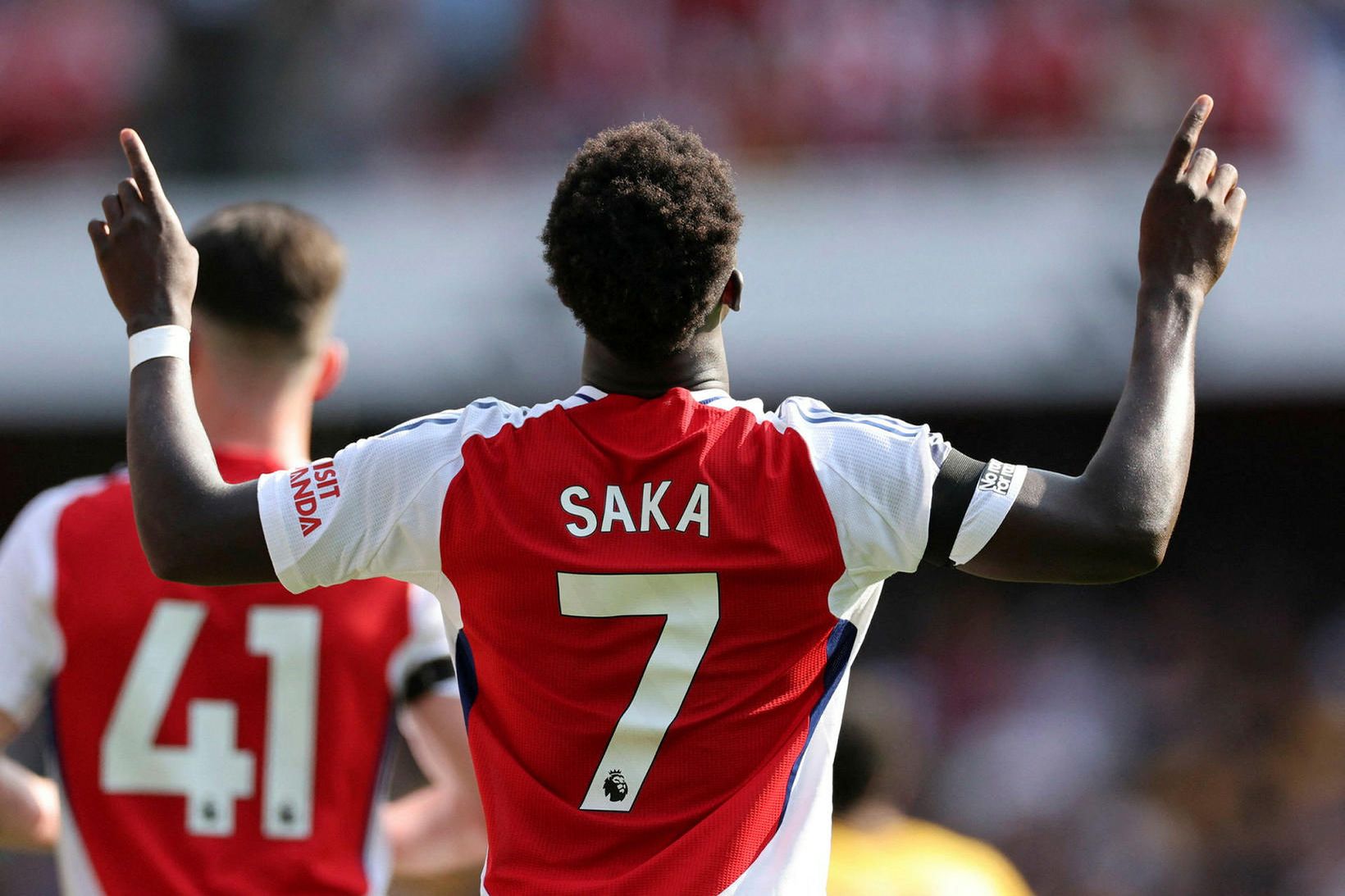 Bukayo Saka er lykilmaður í liði Arsenal.