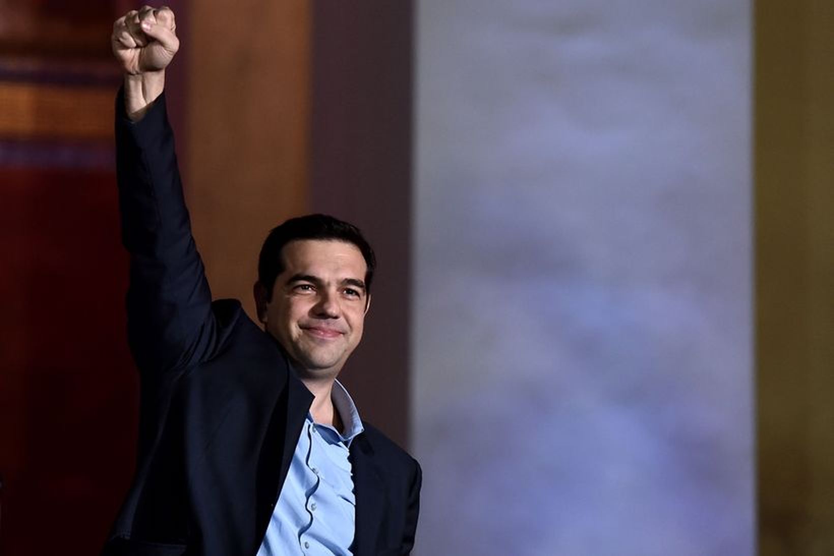 Alexis Tsipras, leiðtogi Syriza.