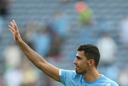Rodri er aftur kominn í byrjunarlið City.