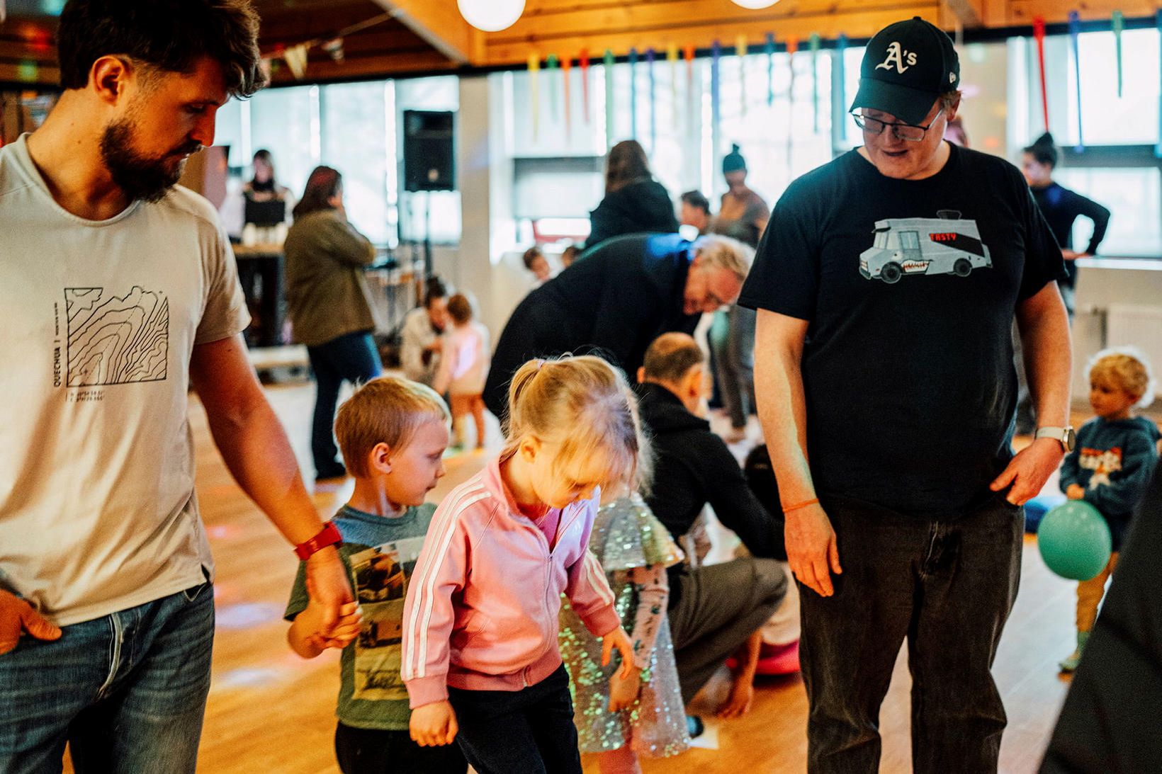 Góð stemning á Krílareifi í Gerðubergi