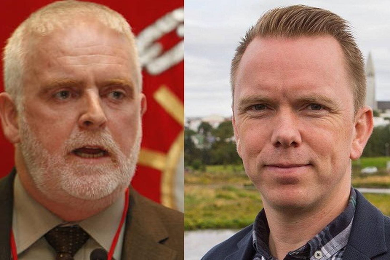 Gylfi Arnbjörnsson, forseti ASÍ, og Ragnar Þór Ingólfsson, formaður VR.