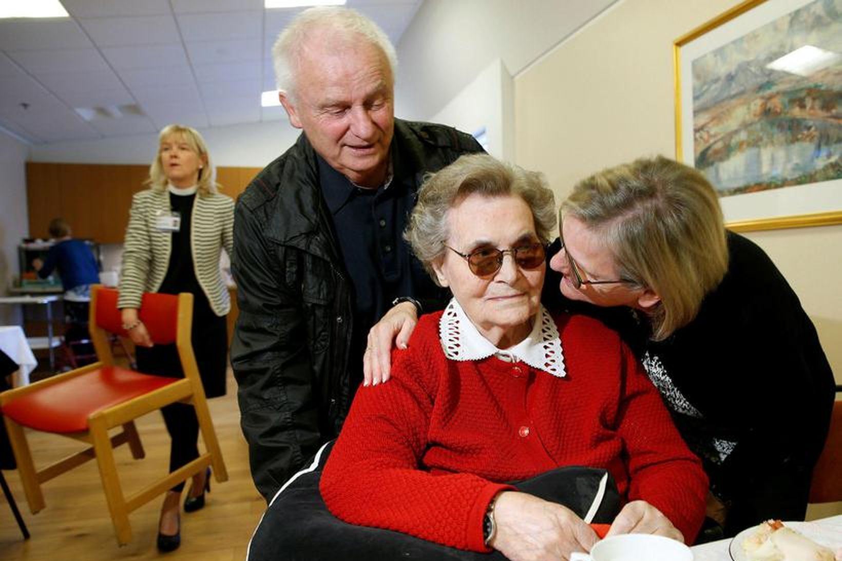 Jensína Andrésdóttir er næstelsti Íslendingurinn, 107 ára. Georg Breiðfjörð Ólafsson …