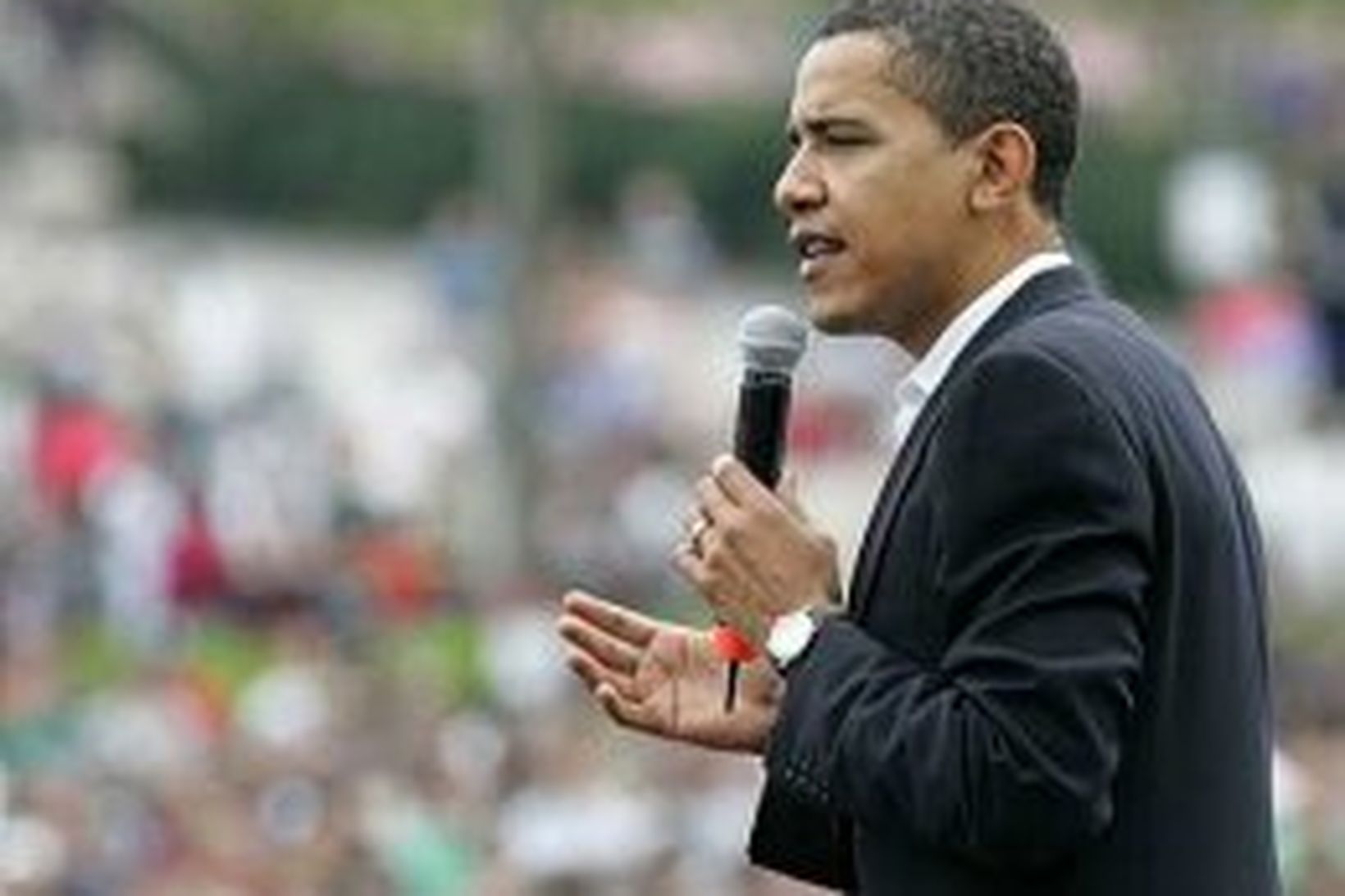 Barack Obama hefur verið gagnrýndur fyrir reynsluleysi og litla málefnavinnu …