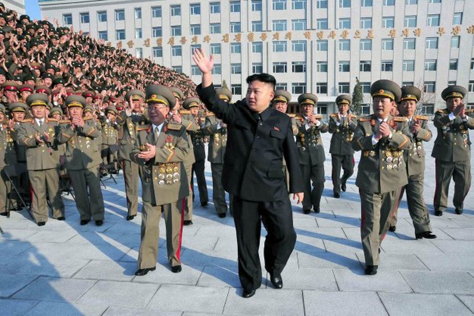 Kim Jong-Un, forseti Norður-Kóreu.