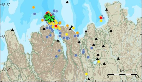 Skjálfti upp á 4,5 stig