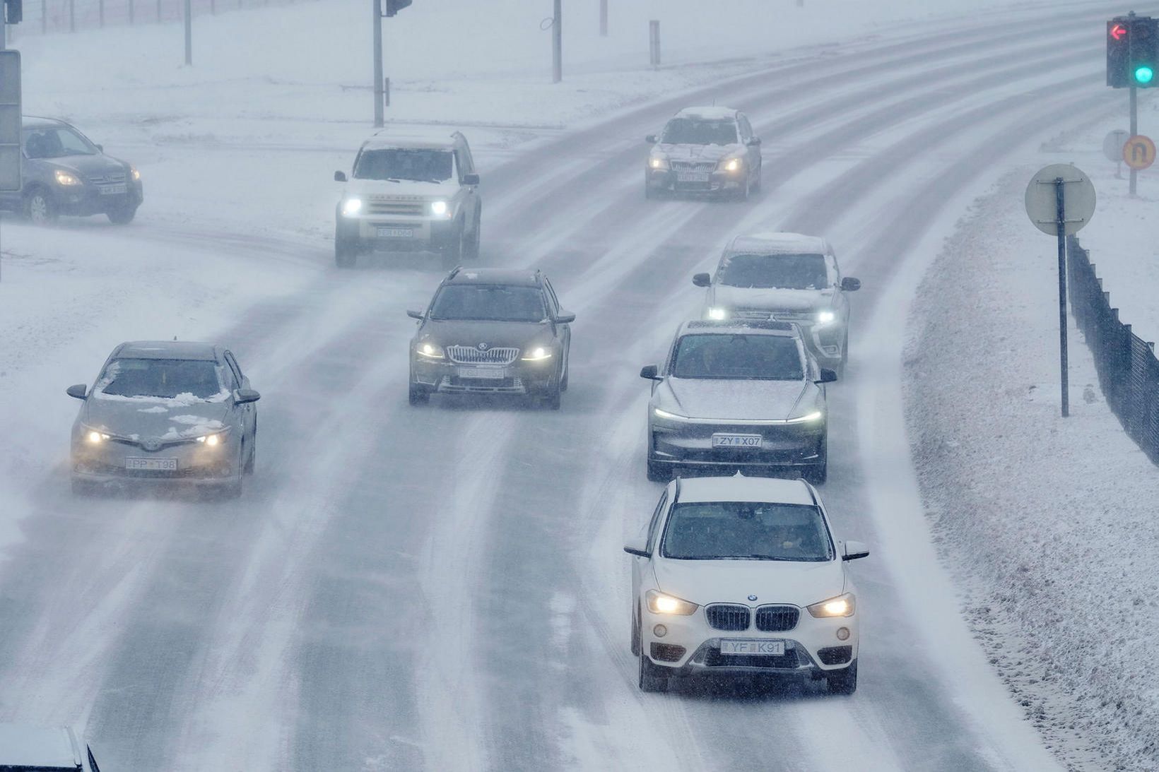 Vegir til og frá höfuðborgarsvæðinu geta lokast