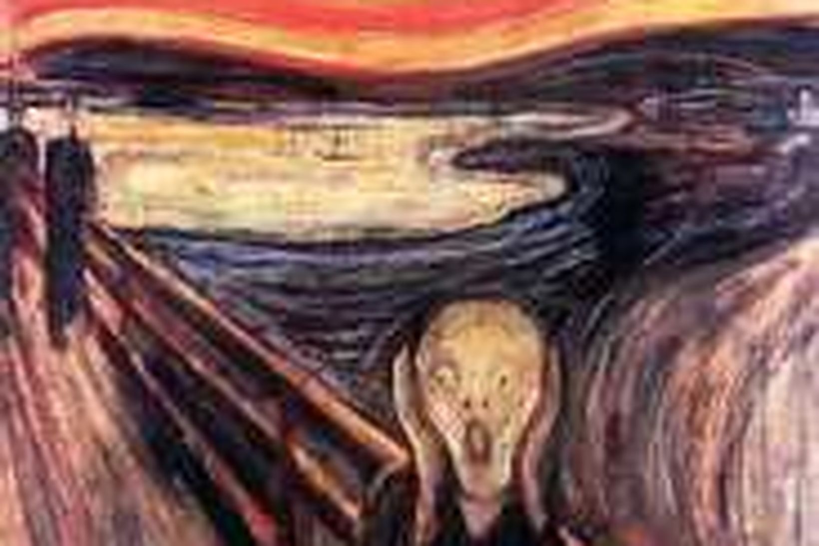 „Ópið“ eftir Edvard Munch er eitt af þekktustu listaverkum í …