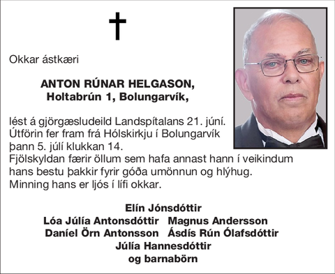 Anton Rúnar Helgason,