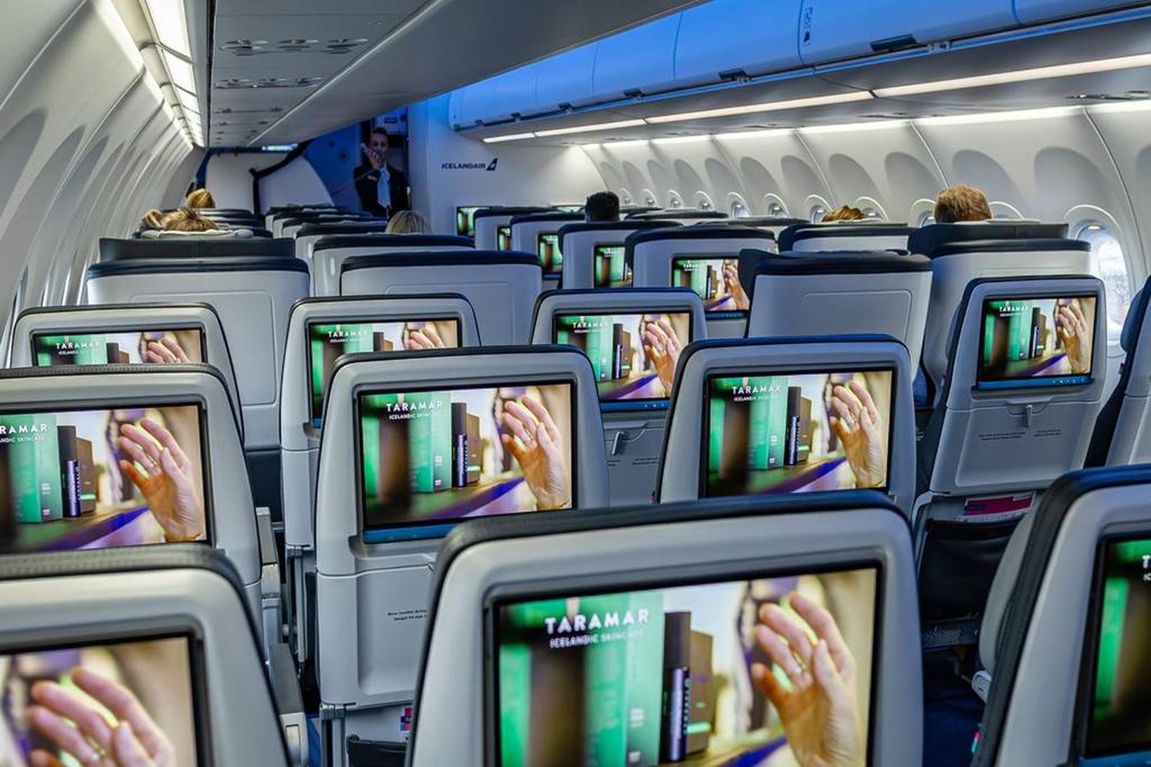 Óhljóð í nýjum sætum Icelandair