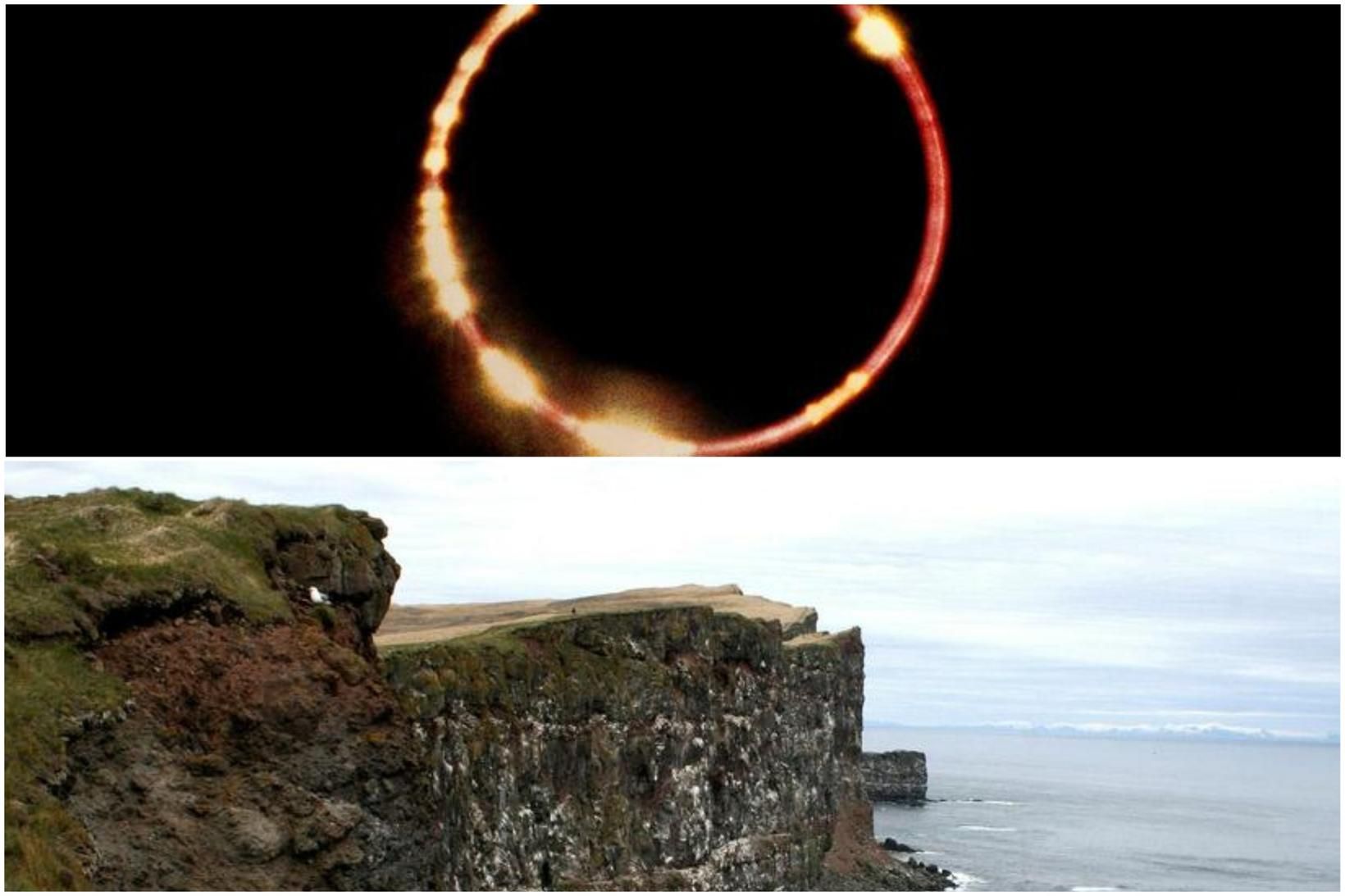 Viðbúnaður á Látrabjargi