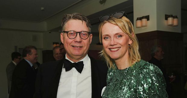 Hjónin Andrés Magnússon og Margrét Júlíana Sigurðardóttir.