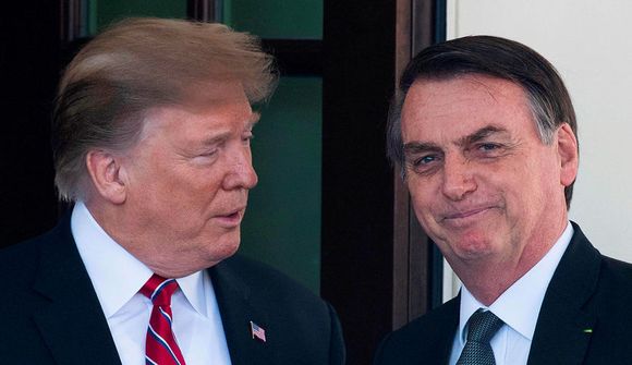 Trump hrósar Bolsonaro