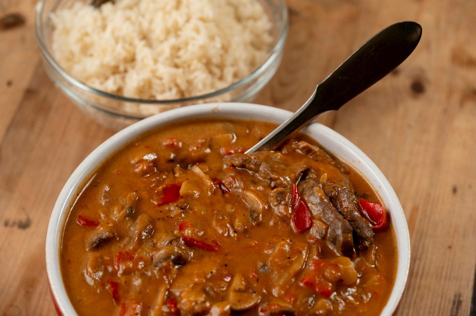 Stroganoff að hætti Húsó á vel við í dymbilvikunni