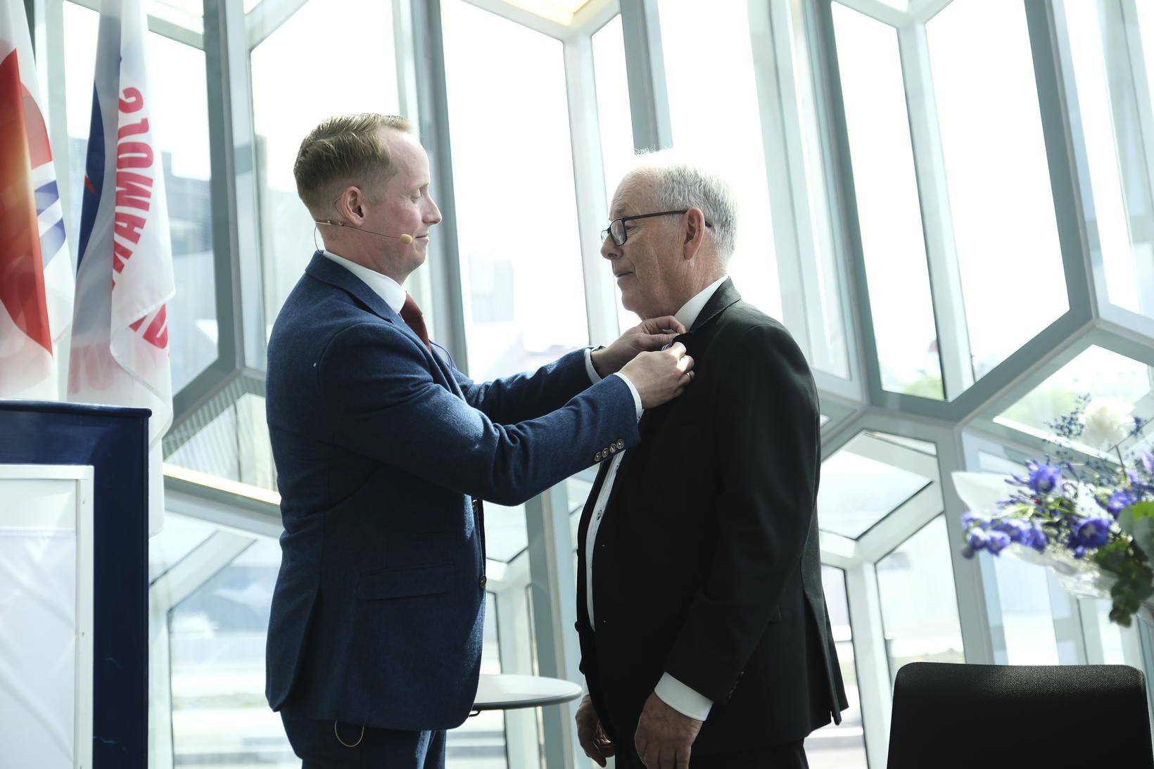 Sjómenn heiðraðir um allt land