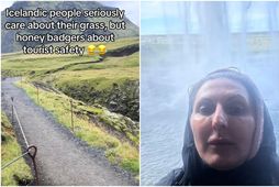 Shana D&#8217;Andrea segir að Íslendingar séu virkilega klikkaðir þegar kemur að öryggi ferðamanna.
