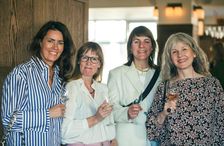 Rakel Garðarsdóttir, Guðný Óskarsdóttir, Stefanía Sigfúsdóttir og Agla Ástbjörnsdóttir.