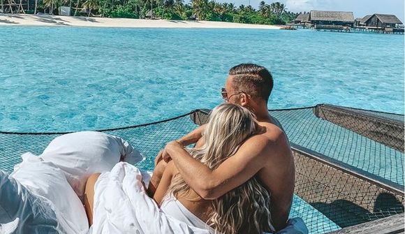 Íþróttaálfurinn og Gylfi á Maldíveyjum