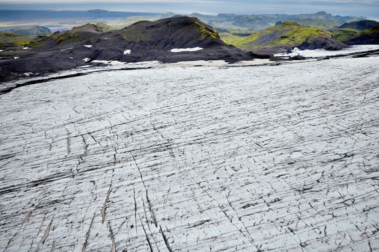 The biggest earthquake of the year in Mýrdalsjökull glacier