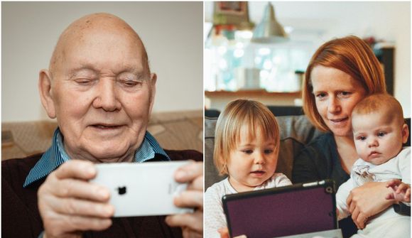 Leita að facetimevinum fyrir aldraða