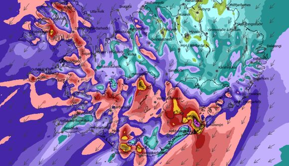 Ekkert ferðaveður fram á miðvikudag
