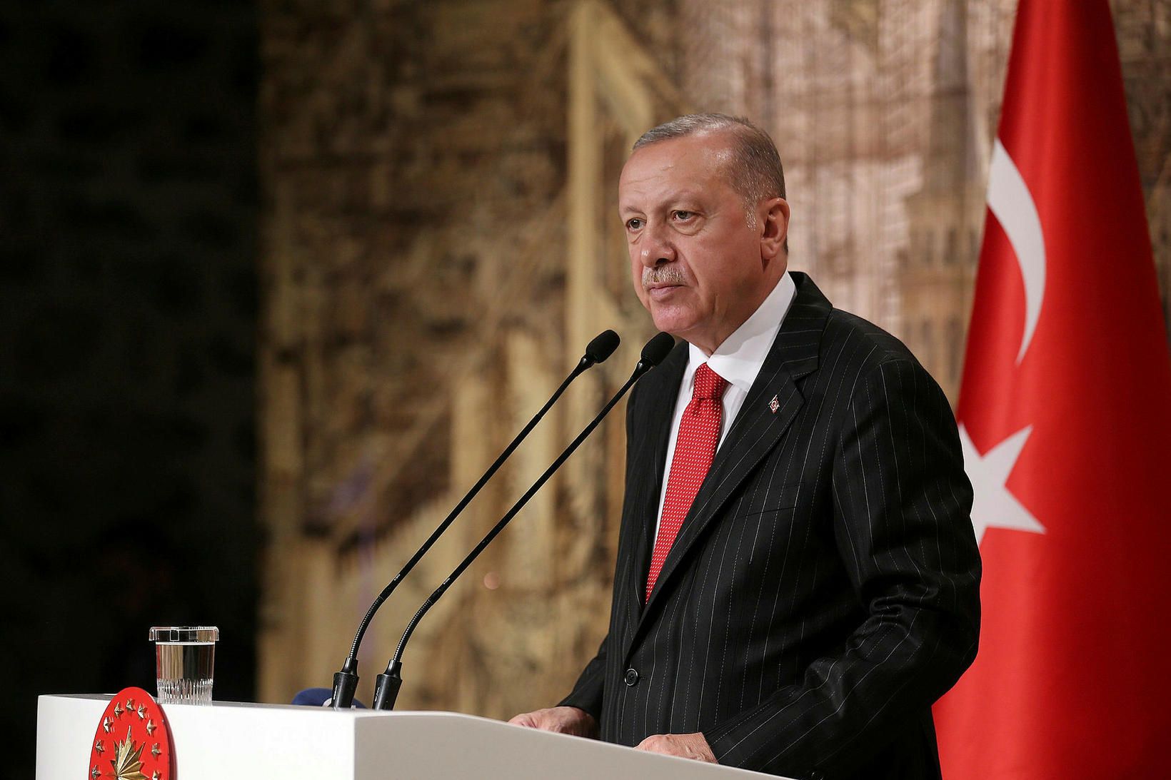 RecepTayyip Erdogan, forseti Tyrklands.