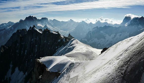 Óttast hrun úr Mont Blanc