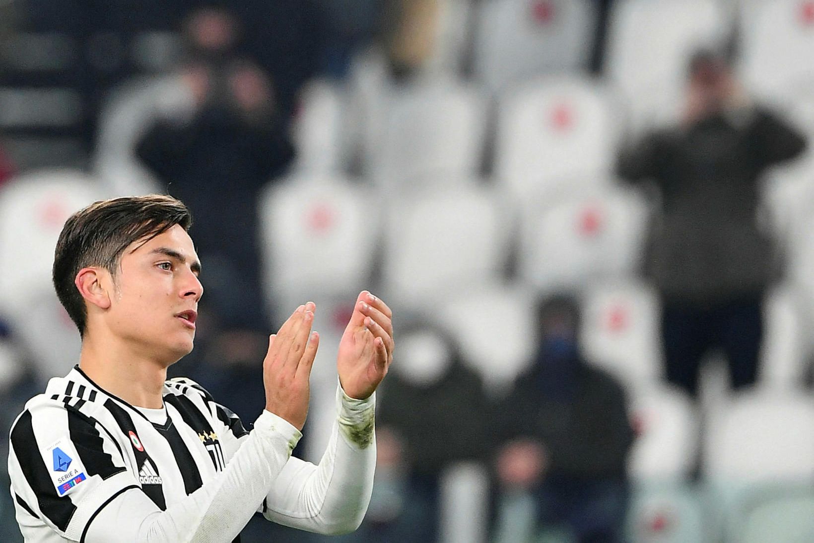 Paulo Dybala skoraði mark Juventus í kvöld.