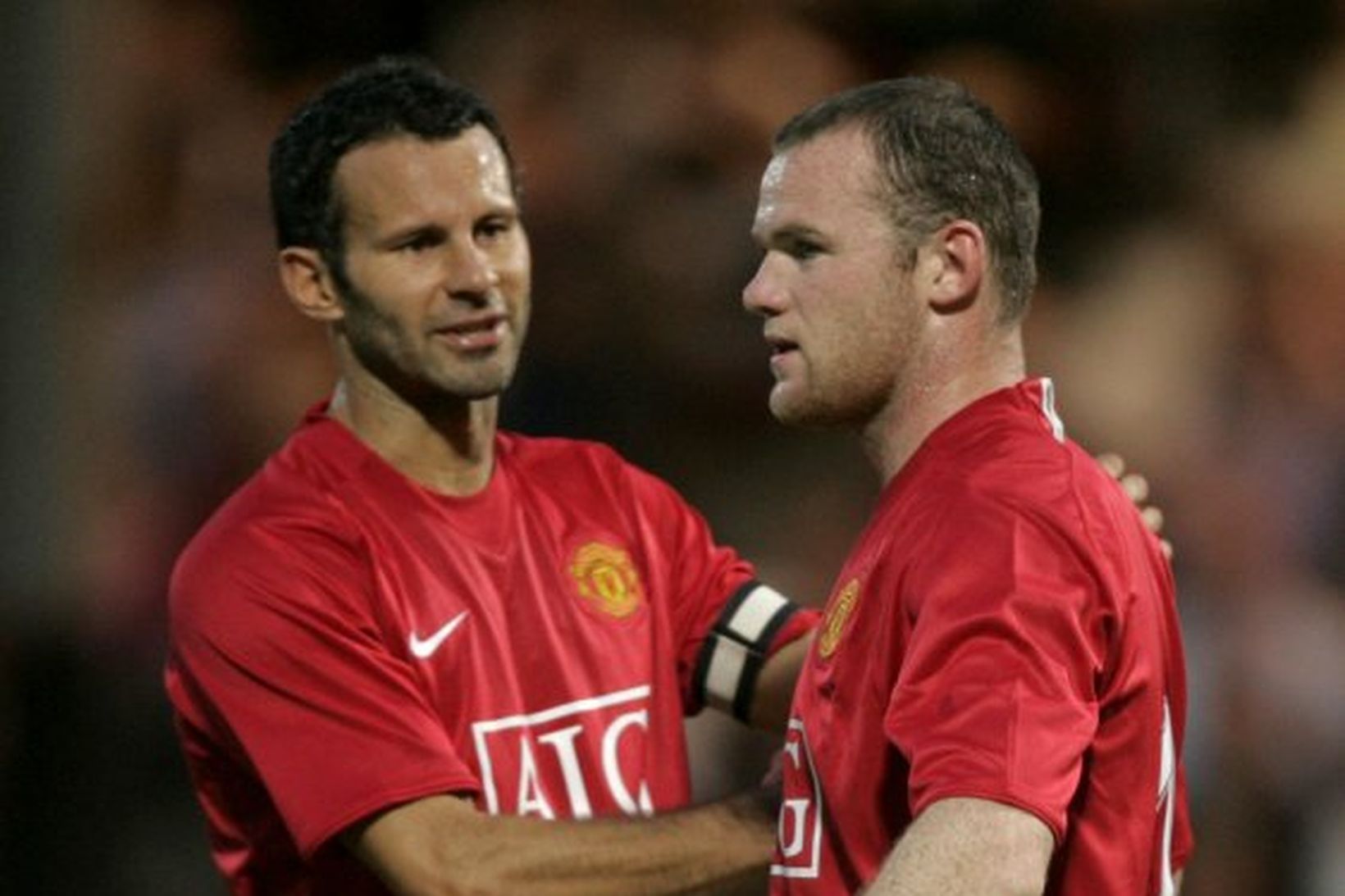 Ryan Giggs og Wayne Rooney áttu góðan leik fyrir United …