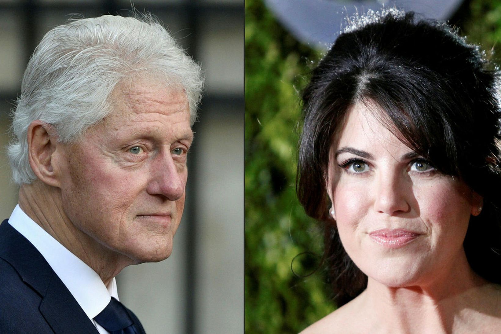Bill Clinton og Monica Lewinsky.