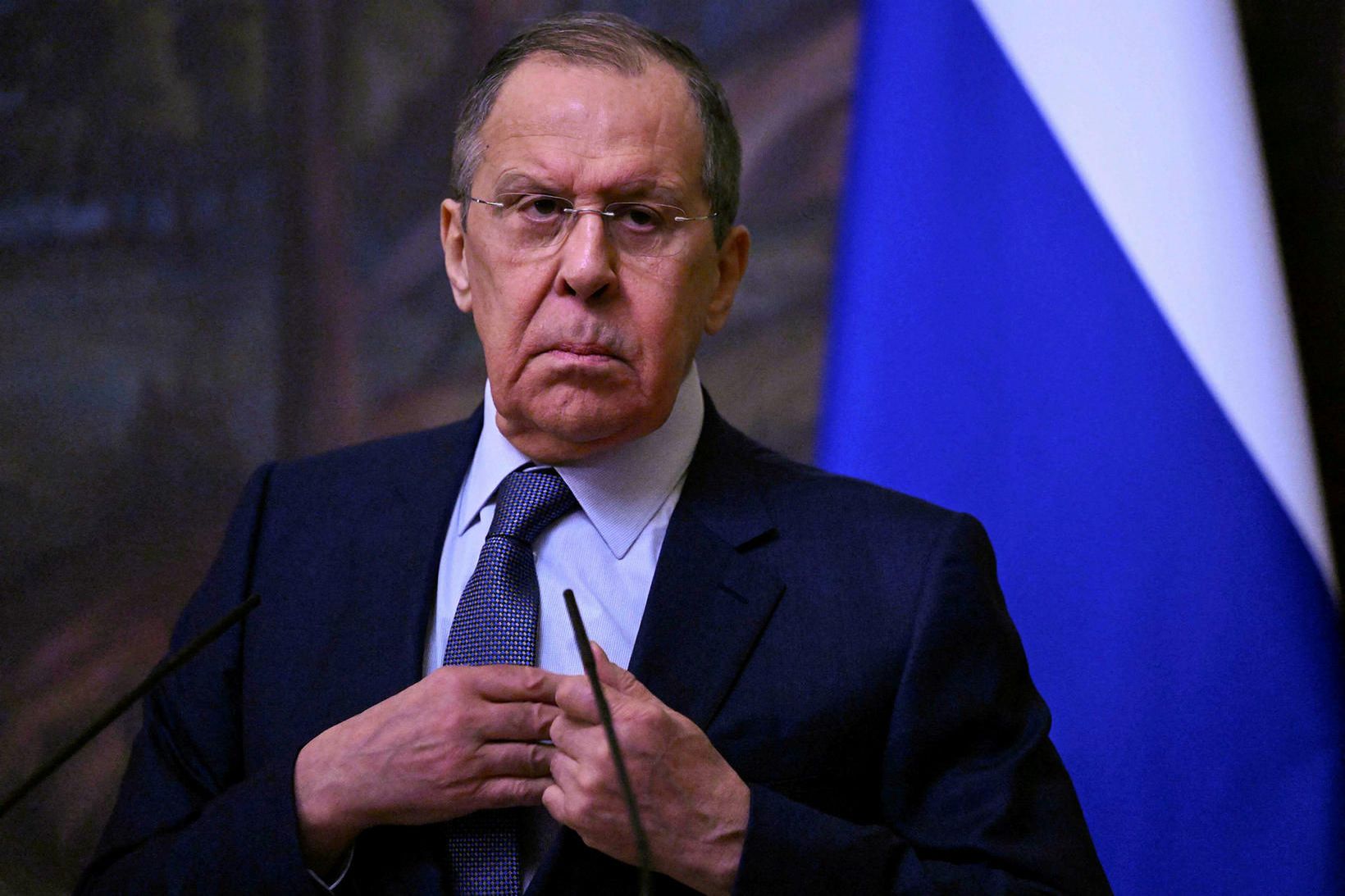 Sergei Lavrov utanríkisráðherra Rússlands.