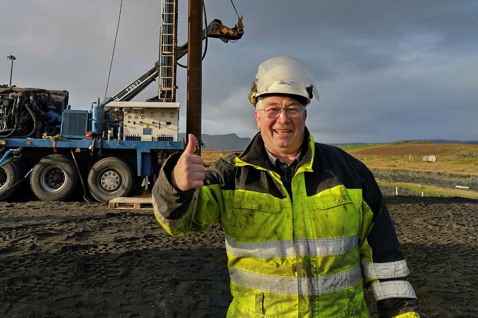 Friðfinnur eigandi borfyrirtækisins Alvarr.